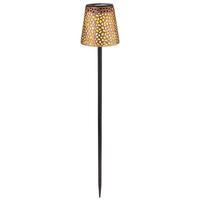 LED WEGELEUCHTE Metall Kupfer - Kupferfarben, Metall (12/12/70cm) - Globo Lighting