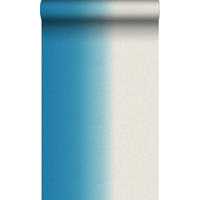 TAPETE Dip Dye-Motiv 53 cm x 10.05 m - Türkis, Papier (53/1000cm) - Origin Wallcoverings