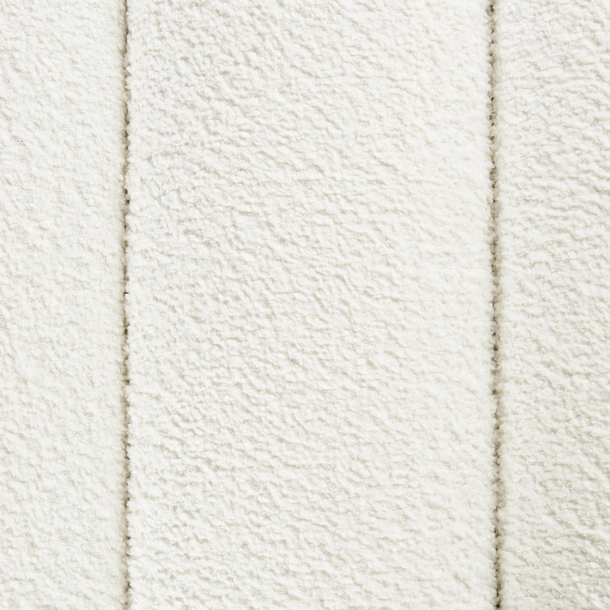 BANK Cremeweiß Carey - Schwarz/Weiß, Textil (125/44/49cm) - Beliani