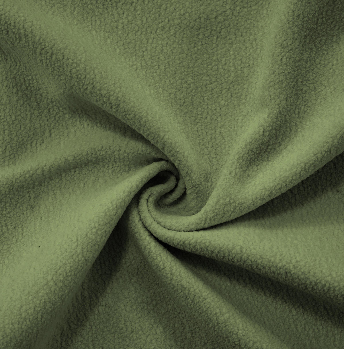 SOFA modular Chenille Green mit beweglichen Ottomans - Grün, Kunststoff (145/81/406cm) - Meubliv