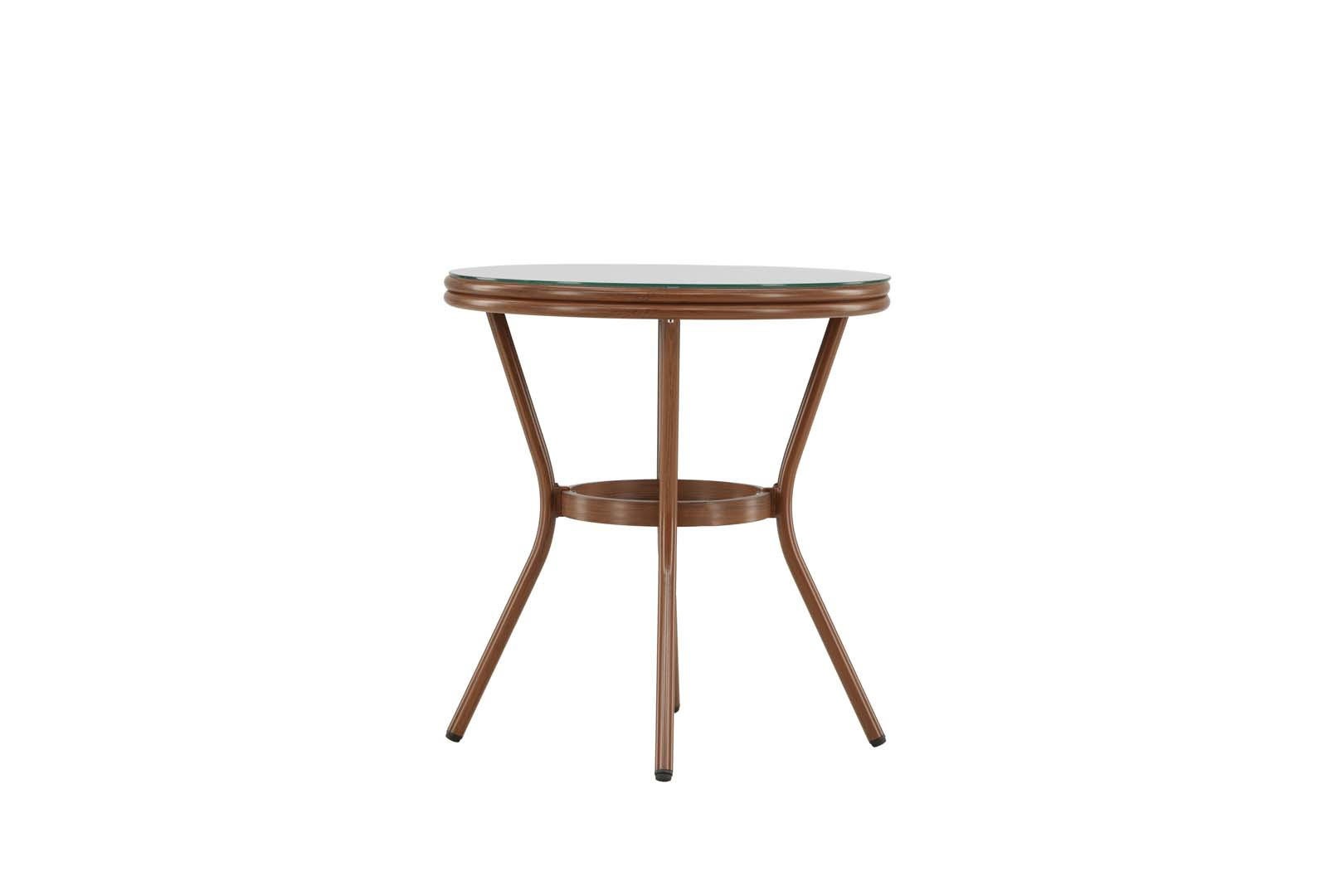 CAFETISCH braun - Braun, Holzwerkstoff (70/70/75cm) - ebuy24