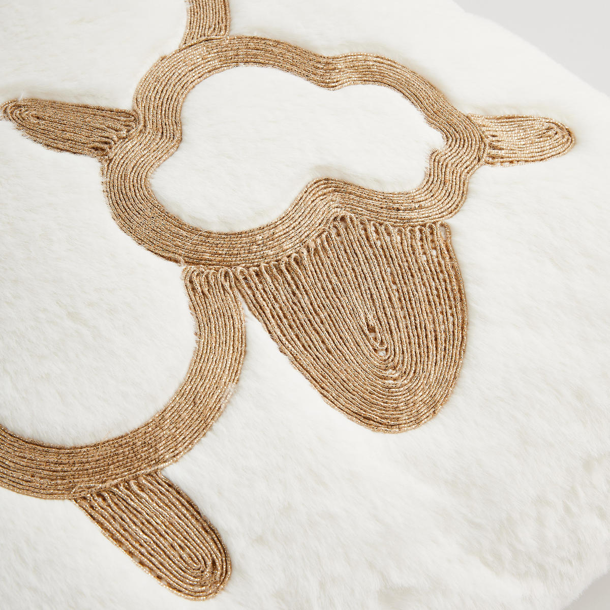 KISSENBEZUG Sheepster - Weiß, Textil (45/45cm) - home&you