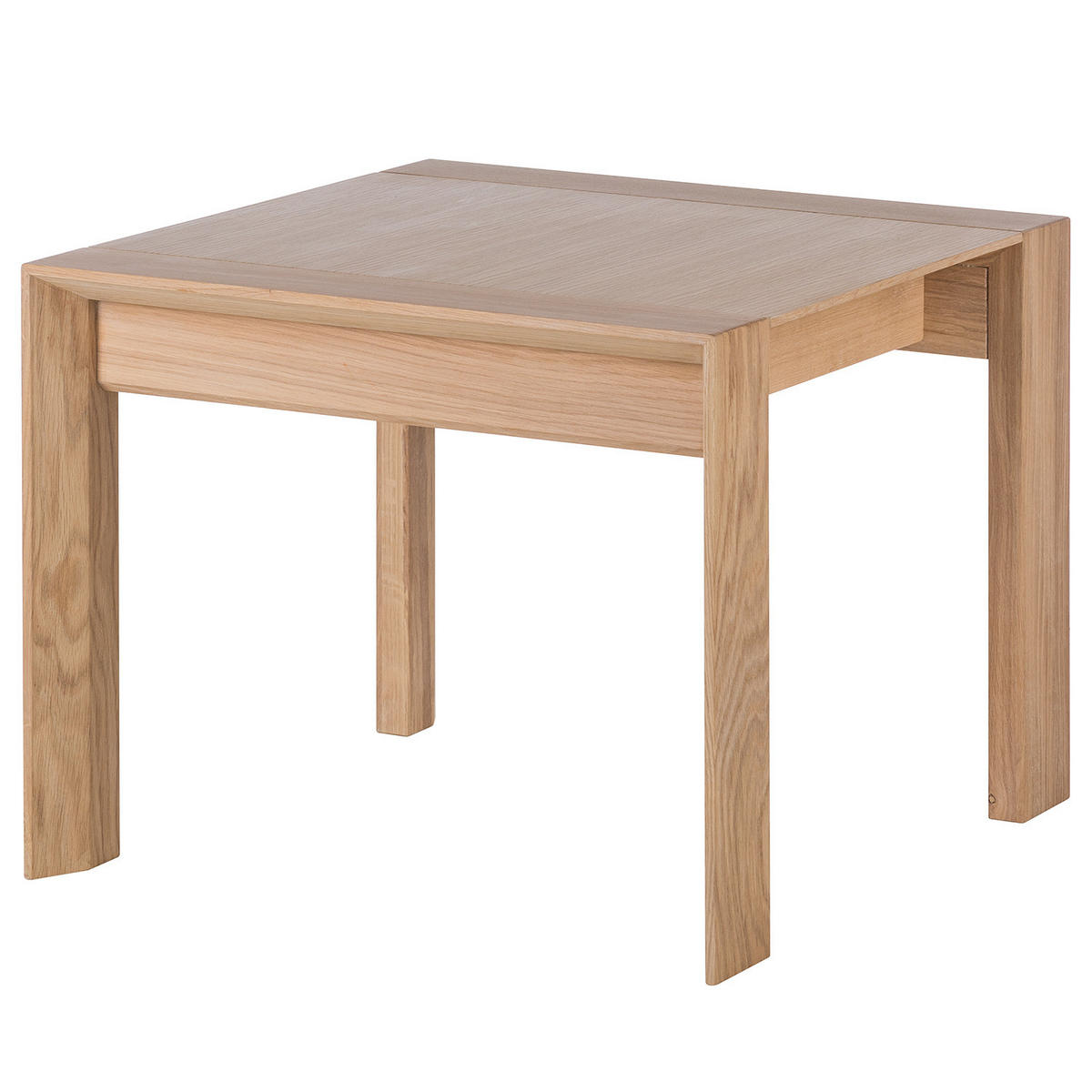 COUCHTISCH - Eiche teilmassiv - Eichefarben, Holzwerkstoff (55/55/45cm) - home24