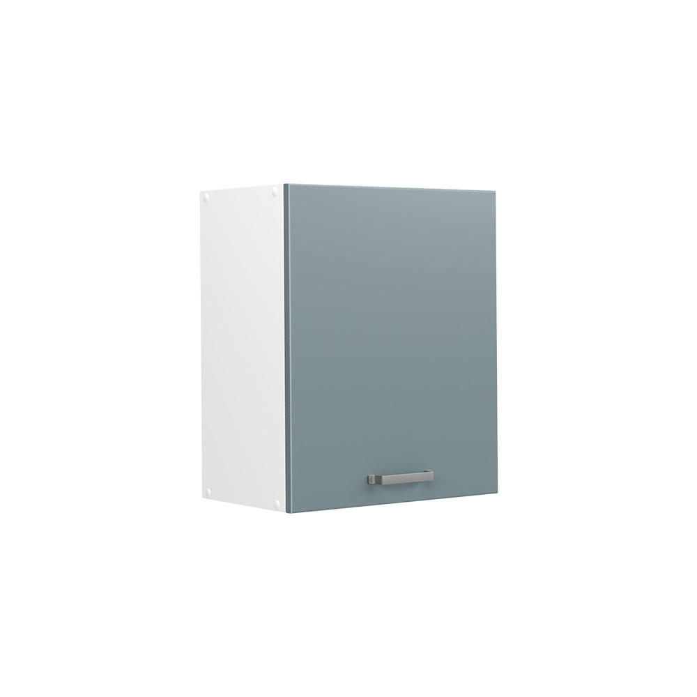 HÄNGESCHRANK R-Line, Blau-Grau/Weiß, 50 cm - Blaugrau/Weiß, Holzwerkstoff (50/60/31cm) - Vicco