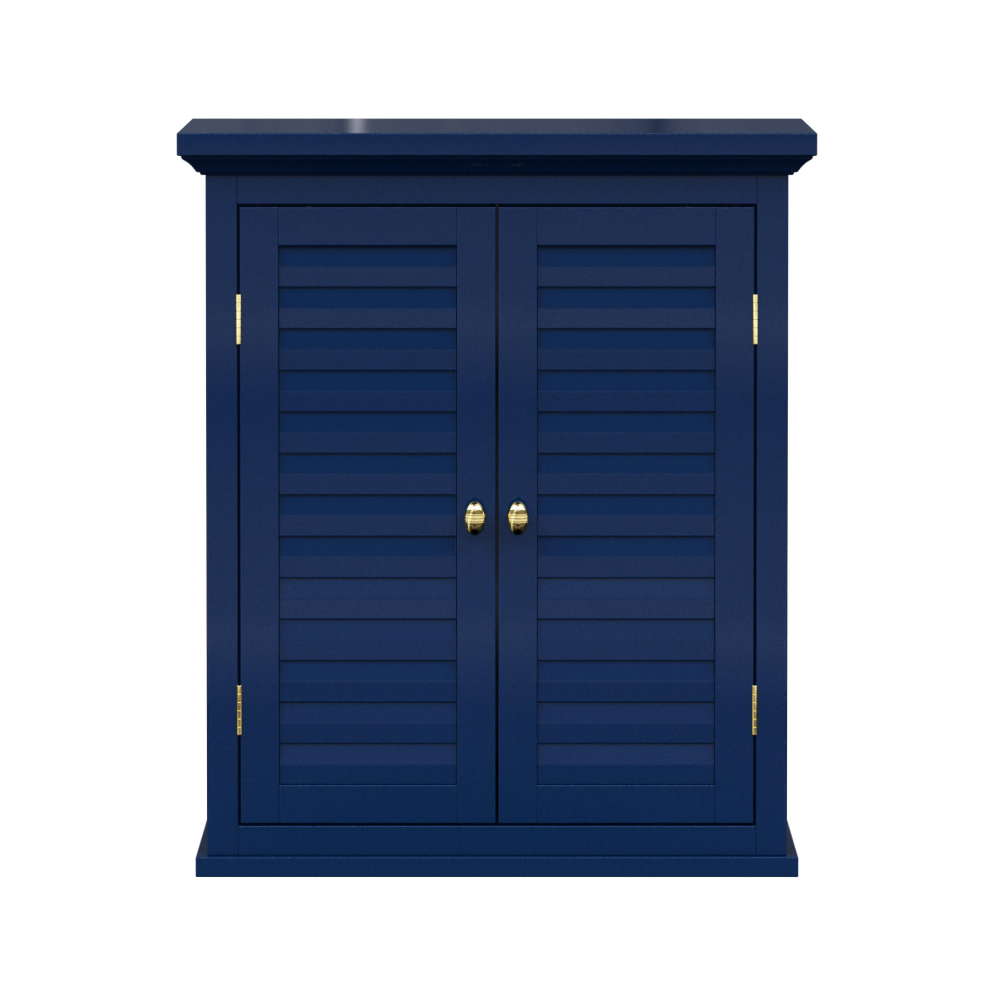 HÄNGESCHRANK 51/61/17 cm - Blau, Holzwerkstoff (51/61/17.8cm) - Teamson Home