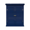 HÄNGESCHRANK 51/61/17 cm - Blau, Holzwerkstoff (51/61/17.8cm) - Teamson Home