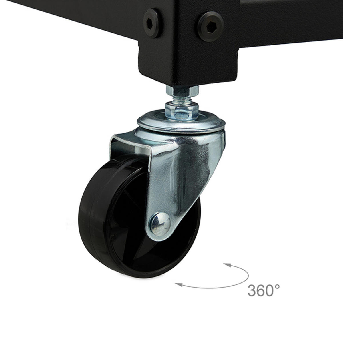 ROLLWAGEN - Multicolor, Holzwerkstoff/Kunststoff (60/89/40cm) - Relaxdays