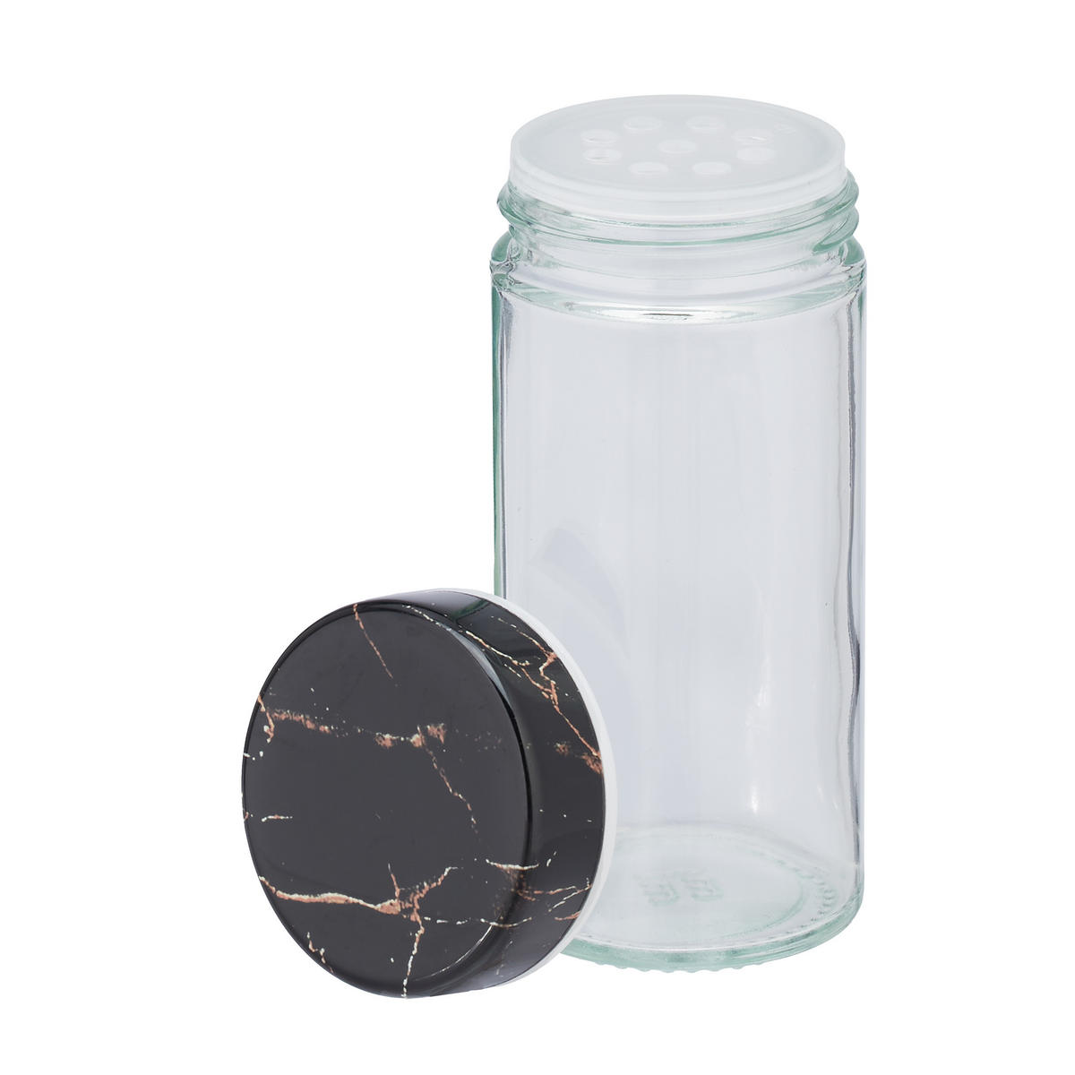 21 tlg. Gewürzkarussell - Multicolor, Glas/Kunststoff (19.5/33.5/19.5cm) - Relaxdays