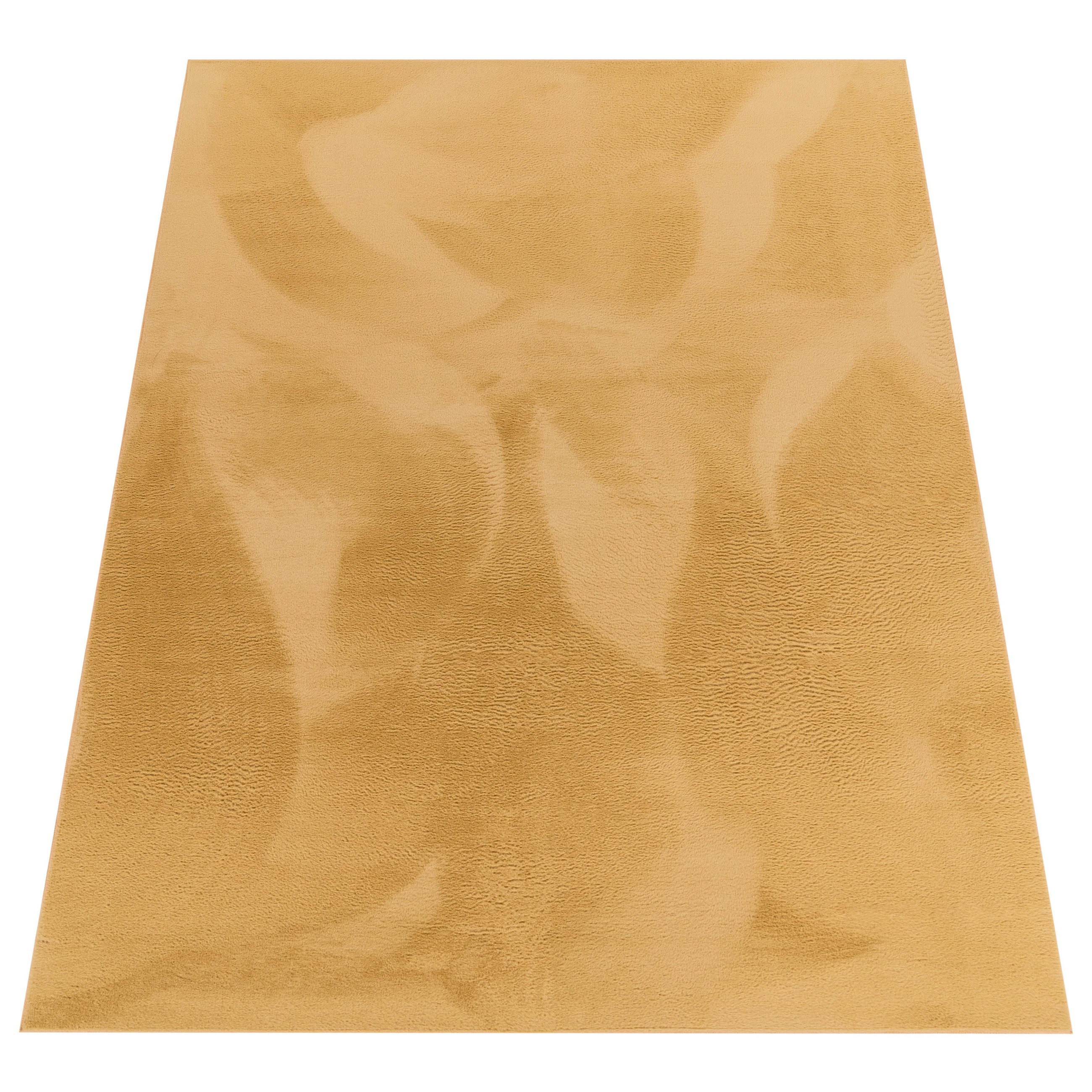 HOCHFLORTEPPICH 160/220 cm Soft 380 - Gelb, Textil (160/220cm) - Paco Home
