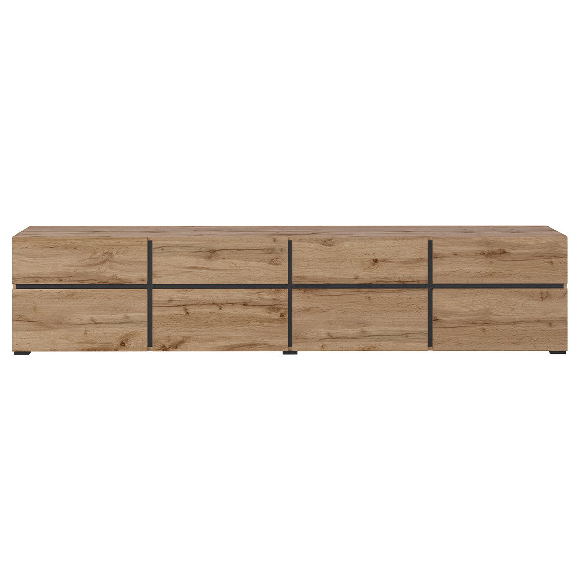 TV STOLÍK Lilia Drevo - hnedá, kompozitné drevo (225/48/40cm) - Petits-meubles