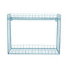 WANDREGAL Reja 40/15/30 cm - Blau, Metall (15/30/40cm) - Present Time