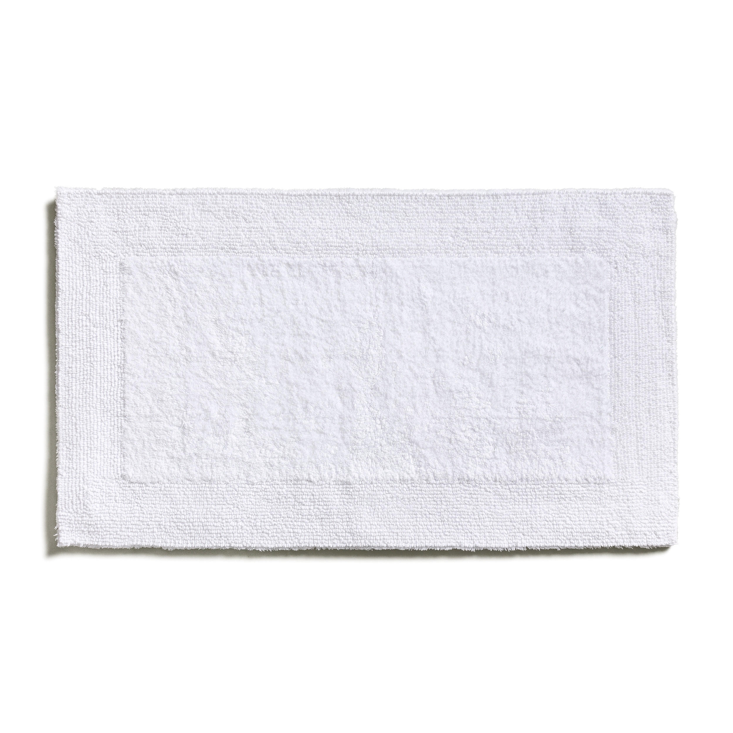 BADEMATTE DOUBLEFACE - Weiß, Textil (60/100cm) - MÖVE