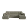 ECKSOFA mit Schlaffunktion Grau Anthrazit - Grau, Textil (315/145cm) - Furnisell