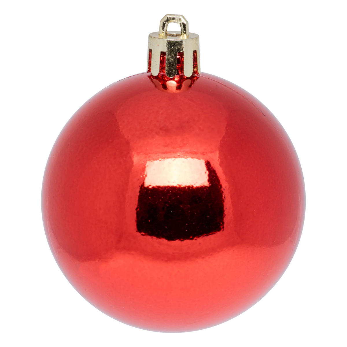 CHRISTBAUMKUGELN 25er-Set Ø 6 cm - Rot, Kunststoff (6/7.2/6cm) - Atmosphera Createur d´interieur