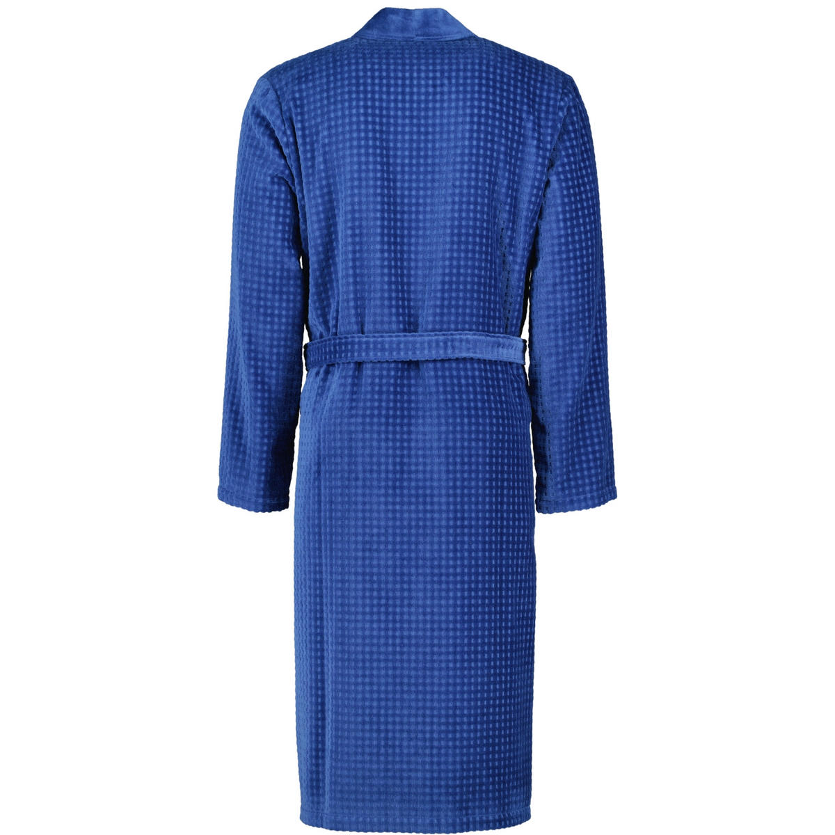 BADEMANTEL HERREN KIMONO 3714 SAPHIR - 166 - Blau, Textil (Snull) - Cawoe