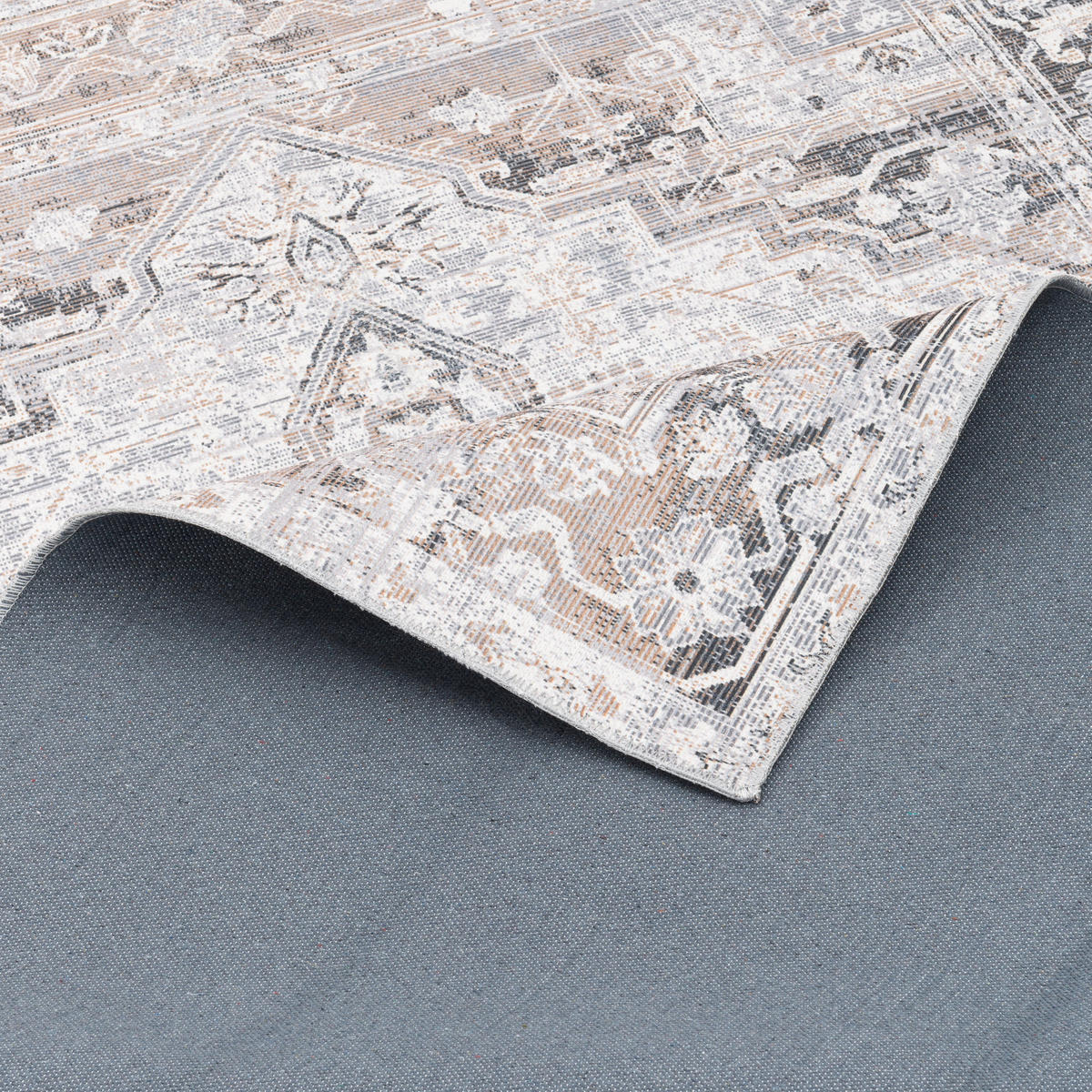 VINTAGE DESIGNERTEPPICH FINESSE ORIENT KESHAN - Creme, Textil (140/200cm) - Pergamon