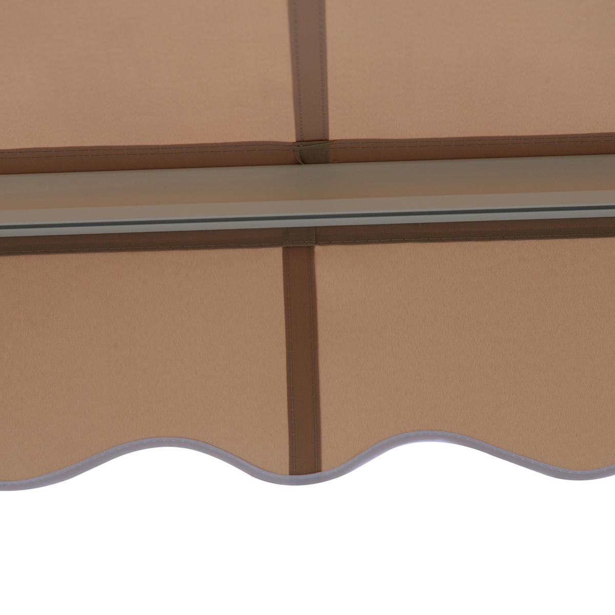 GELENKARMMARKISE, Aluminium, Beige - Beige, Metall (300/160/395cm) - Outsunny