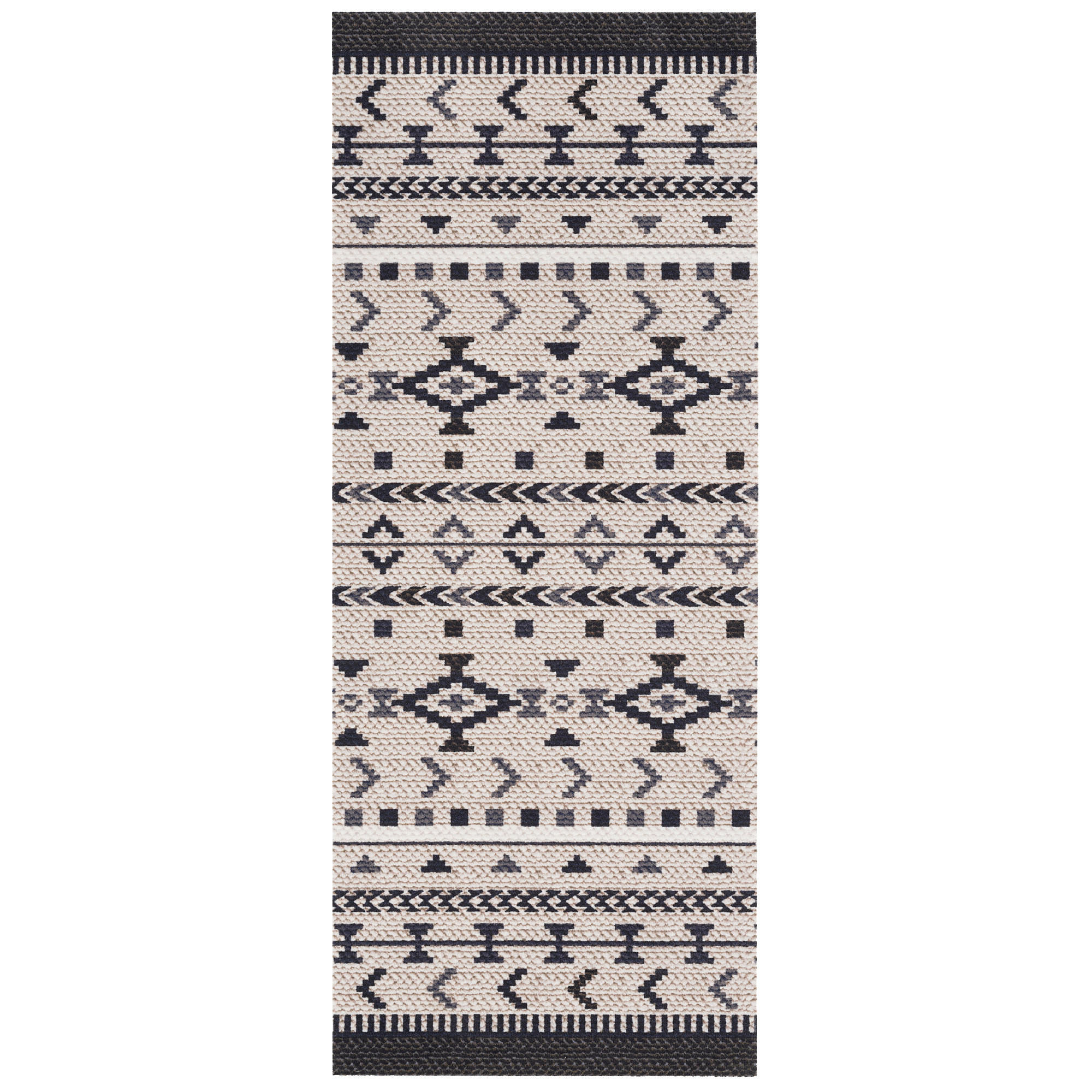 KÜCHENLÄUFER TEPPICH TRENDY ETHNO - Beige, Textil (45/145cm) - Pergamon