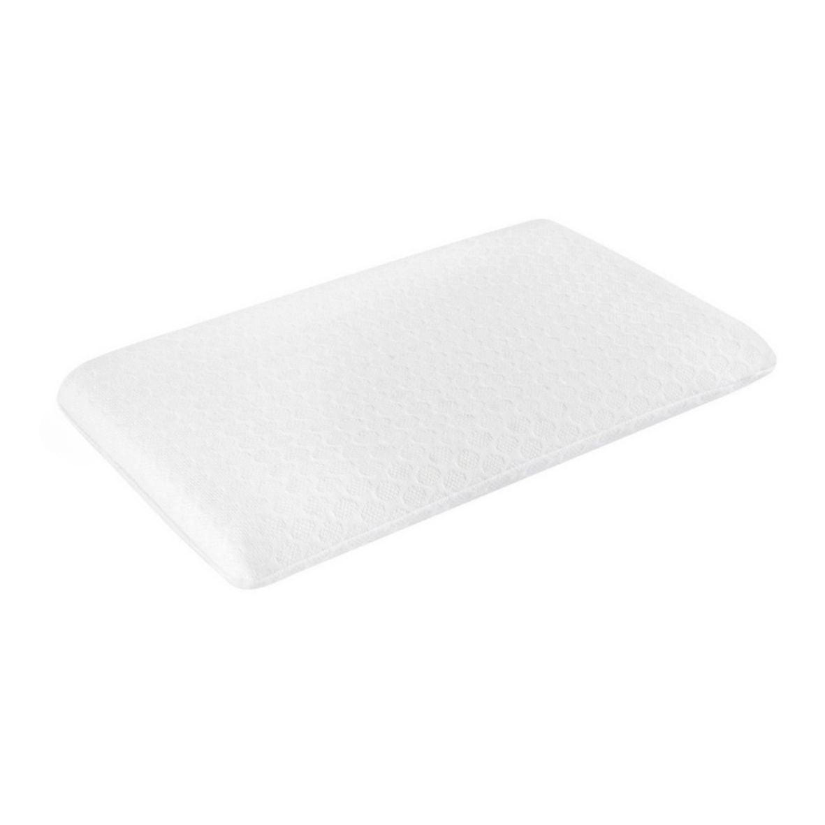 KINDERKISSEN MIT BAMBUS-KISSENBEZUG 50/30 cm - Weiß, Textil (30/50cm) - INPHYSIO