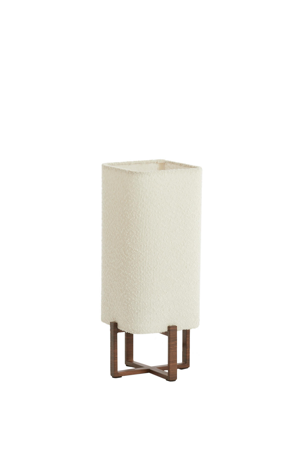 TISCHLEUCHTE Wyn Braun 16,5/16,5/39 cm - Dunkelbraun, Metall (16.5/16.5/39cm) - Light & Living