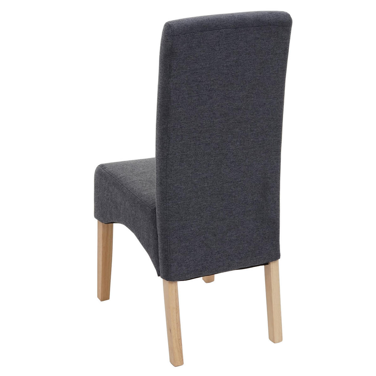 ESSZIMMERSTUHL Anthrazit 2er-Set - Anthrazit, Textil (44/100/56cm) - MCW