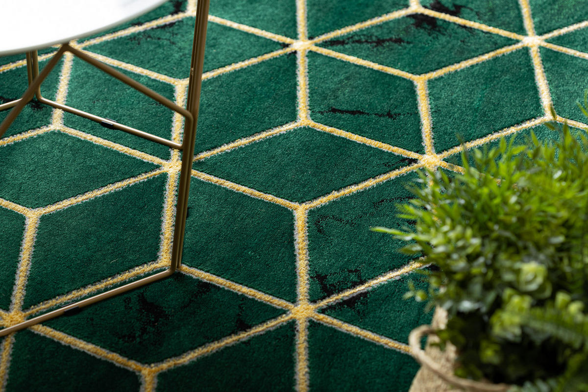 TEPPICH Emerald 120/170 cm - Pastellgrün, Textil (120/170cm) - rugsX