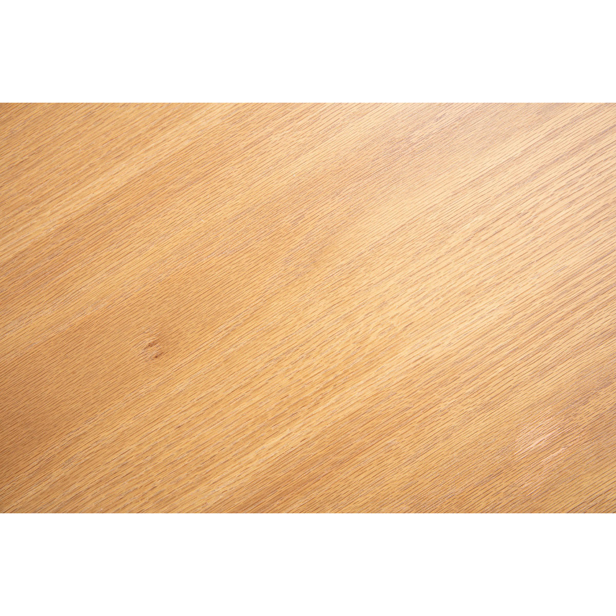 COUCHTISCH rund ORKAD - Eiche Bianco, Holz (90/90/40.5cm) - Miliboo