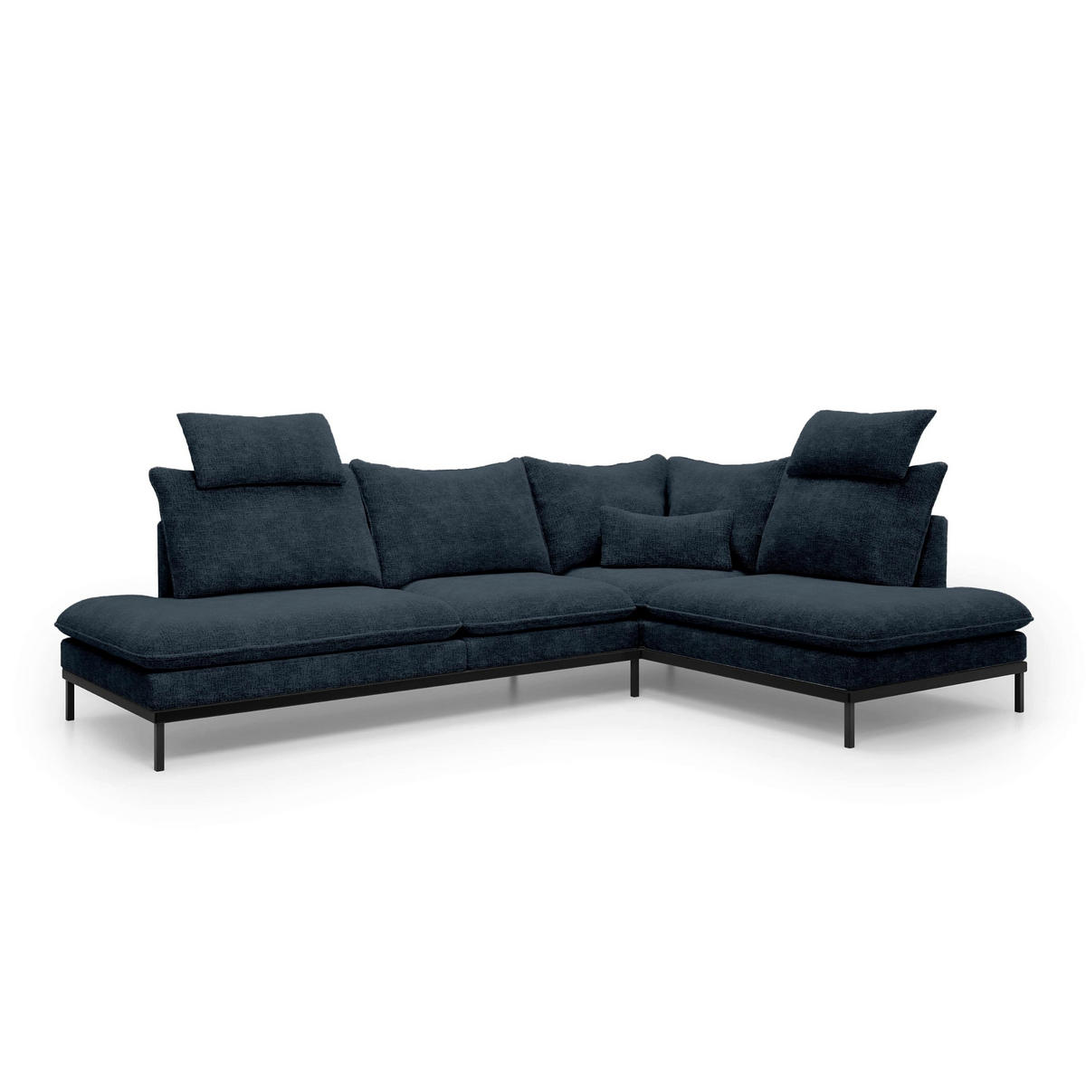 ECKSOFA Leafy Multicolor 293 cm - Multicolor, Textil (293/90/198cm) - Pillovely