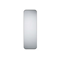 WANDSPIEGEL Britney Schwarz - 50 x 150cm - Schwarz, Metall (50/150/2cm) - Niermann