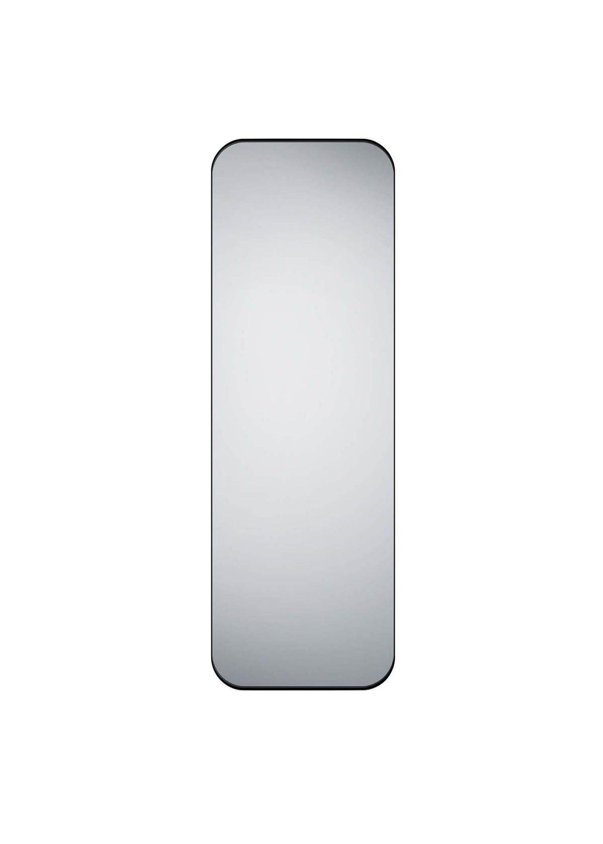 WANDSPIEGEL Britney Schwarz - 50 x 150cm - Schwarz, Metall (50/150/2cm) - Niermann