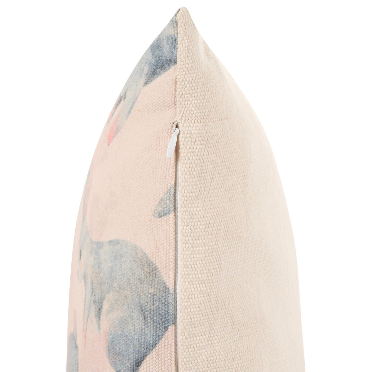 DEKOKISSEN 2er-Set Rosa 45/45 cm Ratibida - Pink, Naturmaterialen/Textil (45/45cm) - Beliani