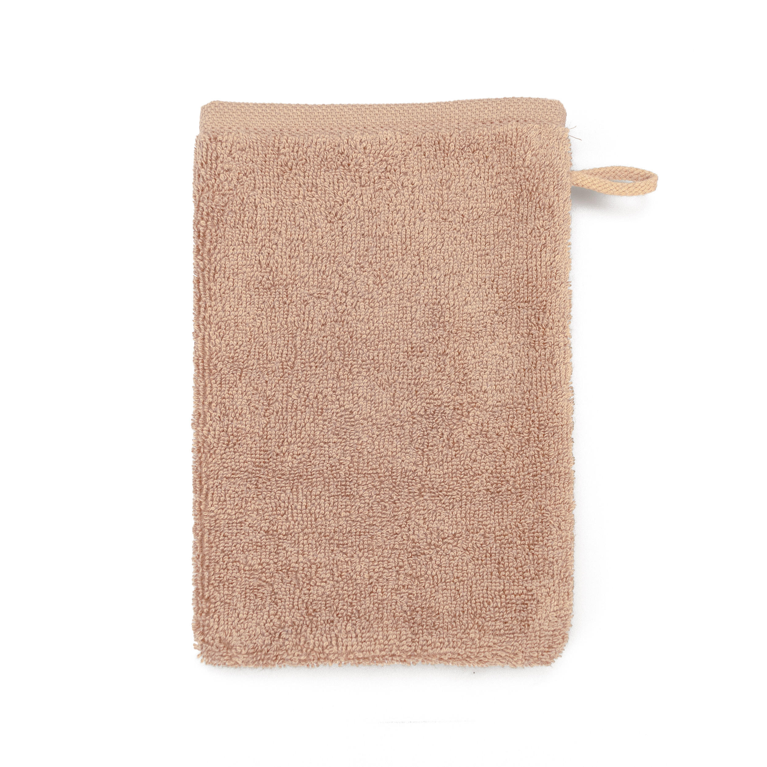 WASCHHANDSCHUH ZEN - Walnussfarben, Textil (20/15cm) - MÖVE