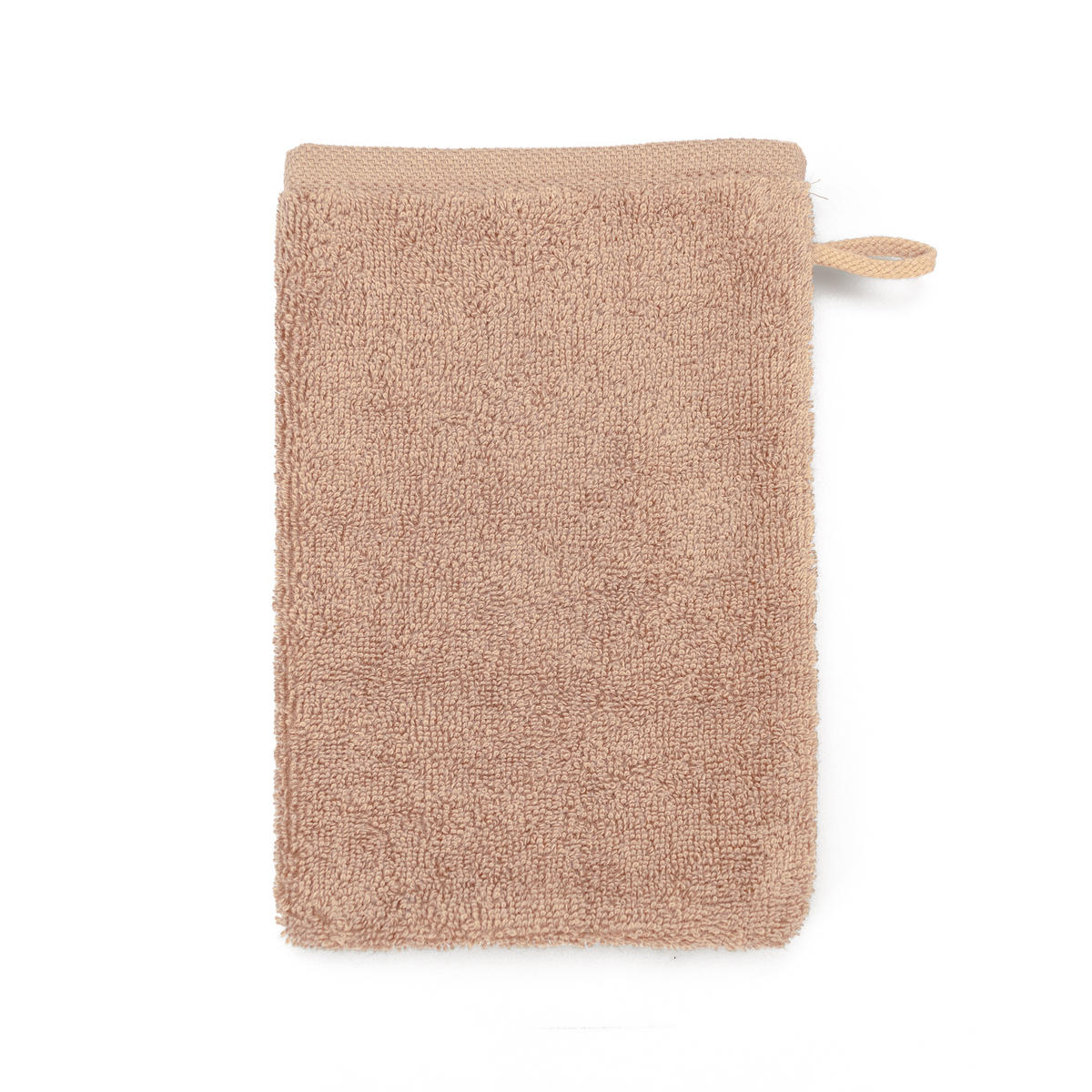 WASCHHANDSCHUH ZEN - Walnussfarben, Textil (20/15cm) - MÖVE
