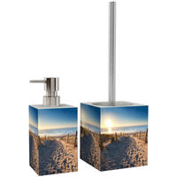 BADEZIMMER Set Düne - Beige, Kunststoff (7/17/7cm) - Sanilo