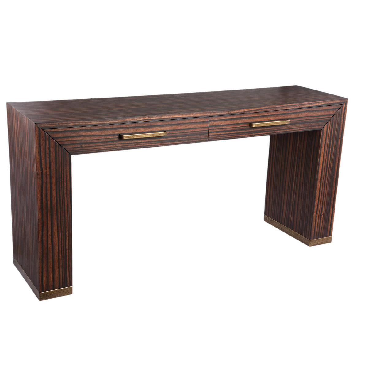 BEISTELLTISCH Tiess Braun 165/45/81cm - Braun, Metall (165/45/81cm) - PTMD Collection