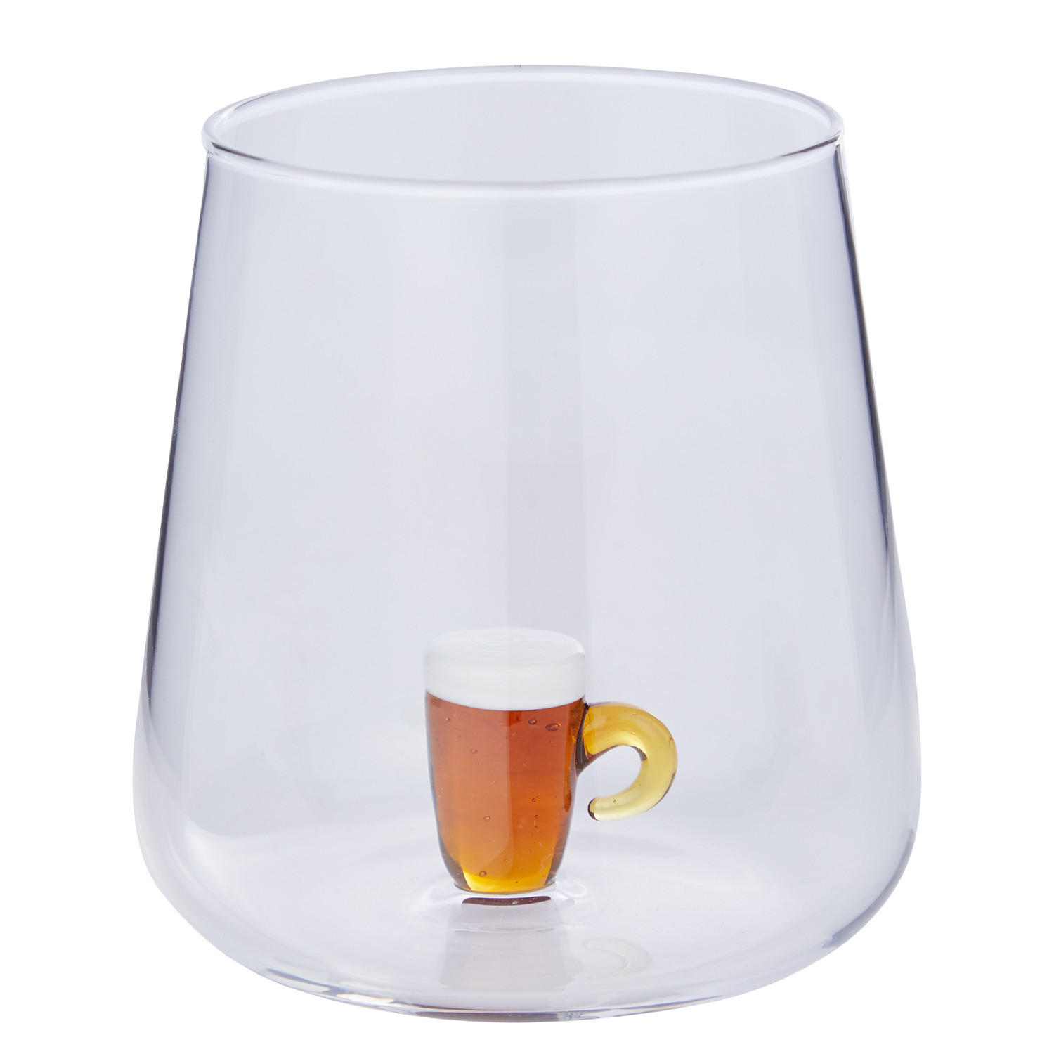 TRINKGLAS Sunny Joy Bierglas - Transparent, Glas (0.4L) - Butlers