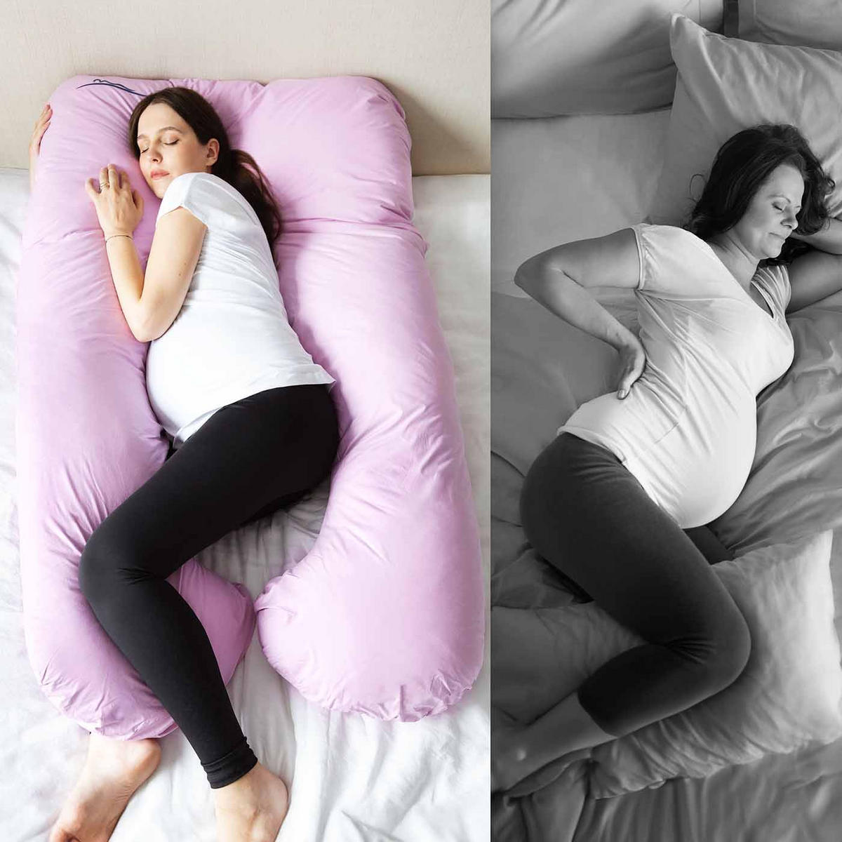 UMSTANDSKISSEN - Baumwolle Rosa - Pink, Textil (100/150cm) - KomfortKissen