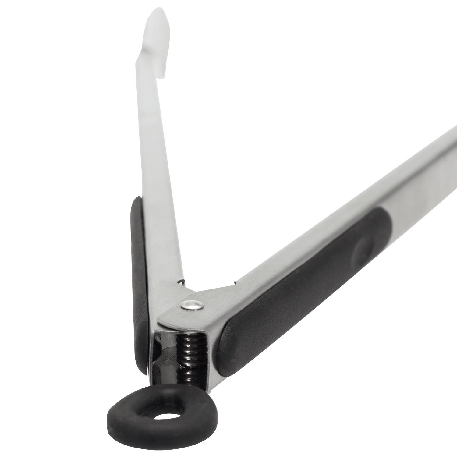 GRILLZANGEN 2er-Set, schwarz - Edelstahlfarben, Metall (44.5cm) - bremermann