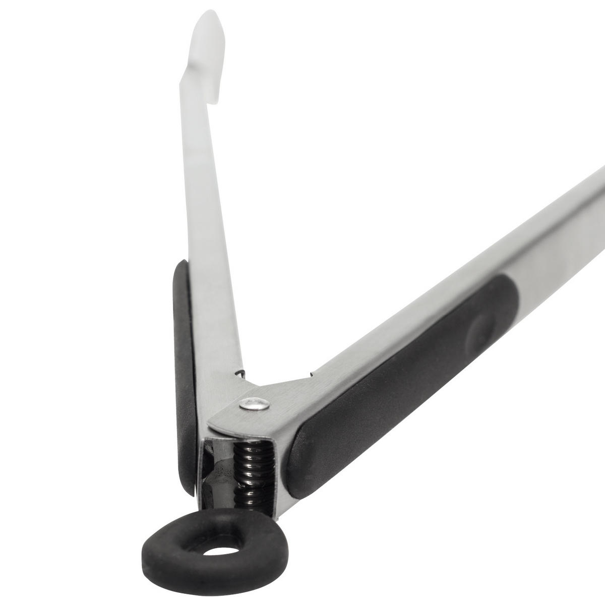 GRILLZANGEN 2er-Set, schwarz - Edelstahlfarben, Metall (44.5cm) - bremermann