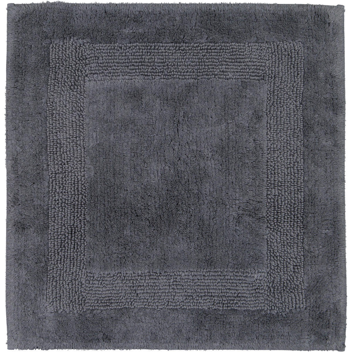 BADTEPPICHE LUXUS BADTEPPICH 1000 ANTHRAZIT - 774 - Grau, Textil (60/60cm) - Cawö
