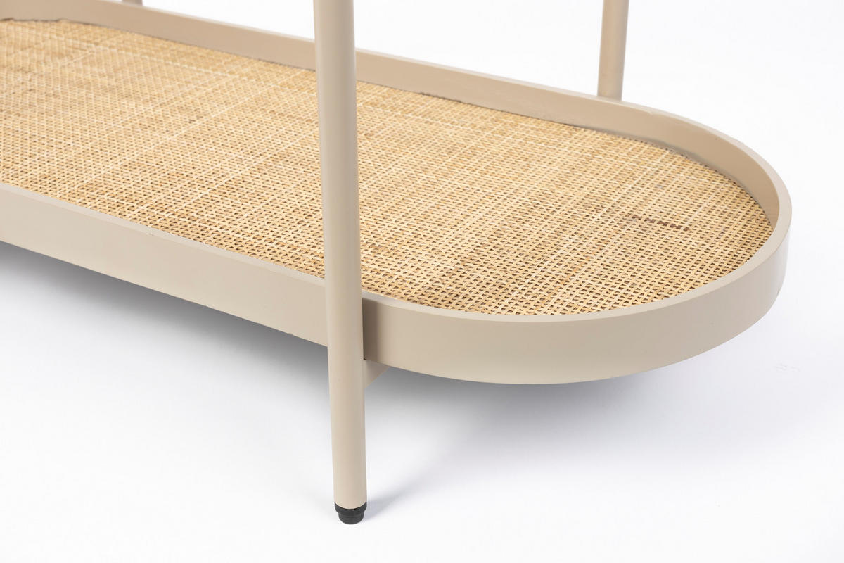 BEISTELLTISCH Amaya - Beige - 39/85/76 cm - Beige, Holz (39/85/76cm)