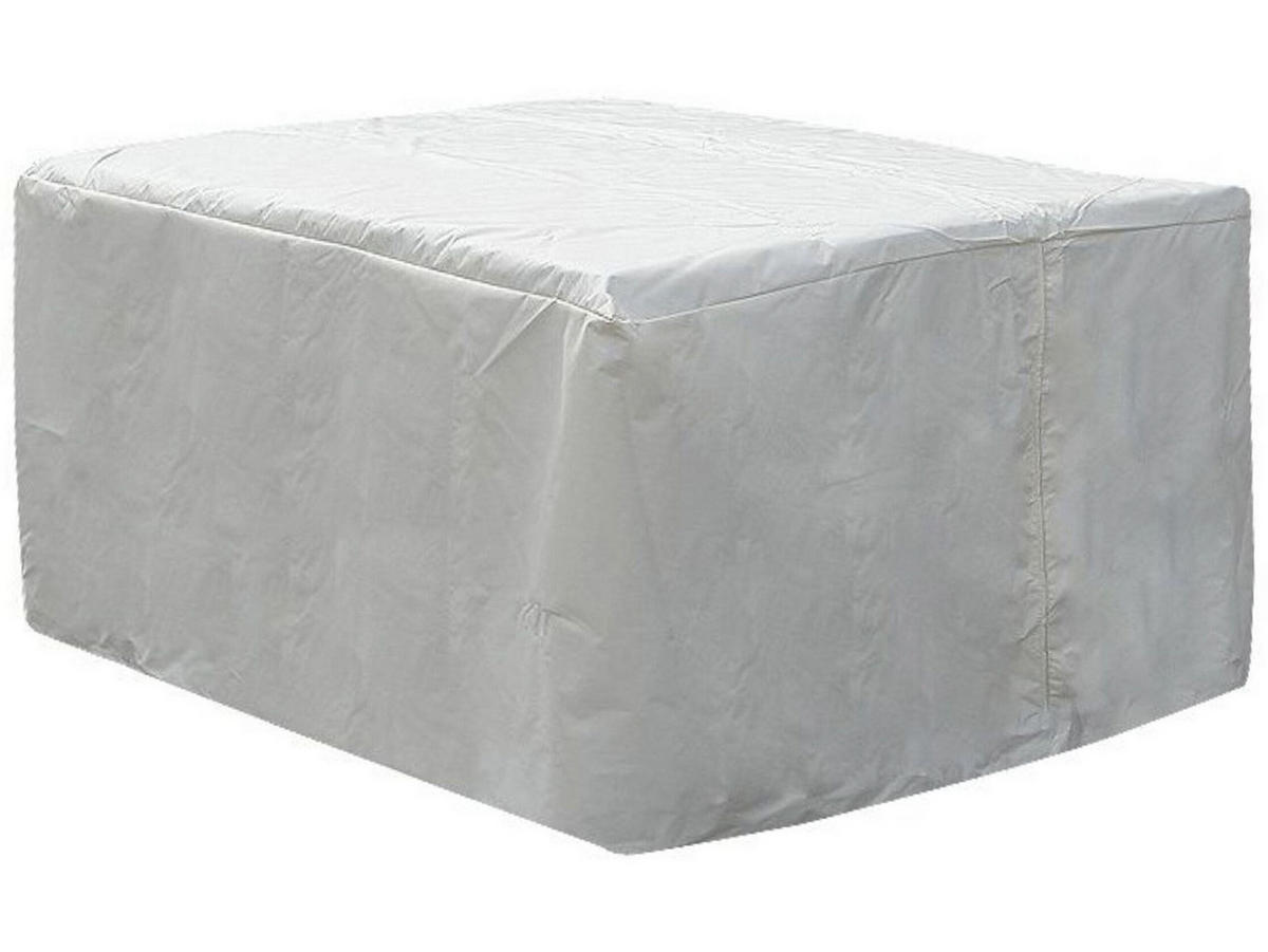 REGENSCHUTZ für Gartenmöbel ITALY 220, GROSSETO 220, 320/120/90 cm Chuva - Weiß, Kunststoff (320/90/120cm) - Beliani