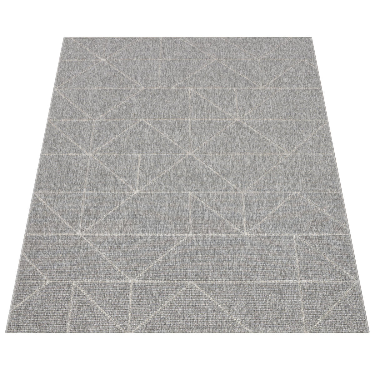 OUTDOORTEPPICH 160/230 cm Brugge 226 - Grau, Textil (160/230cm) - Paco Home