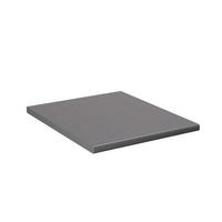 KÜCHENARBEITSPLATTE R-Line, Platin, 50 cm - Platinfarben, Holzwerkstoff (50/2.8/60cm) - Vicco