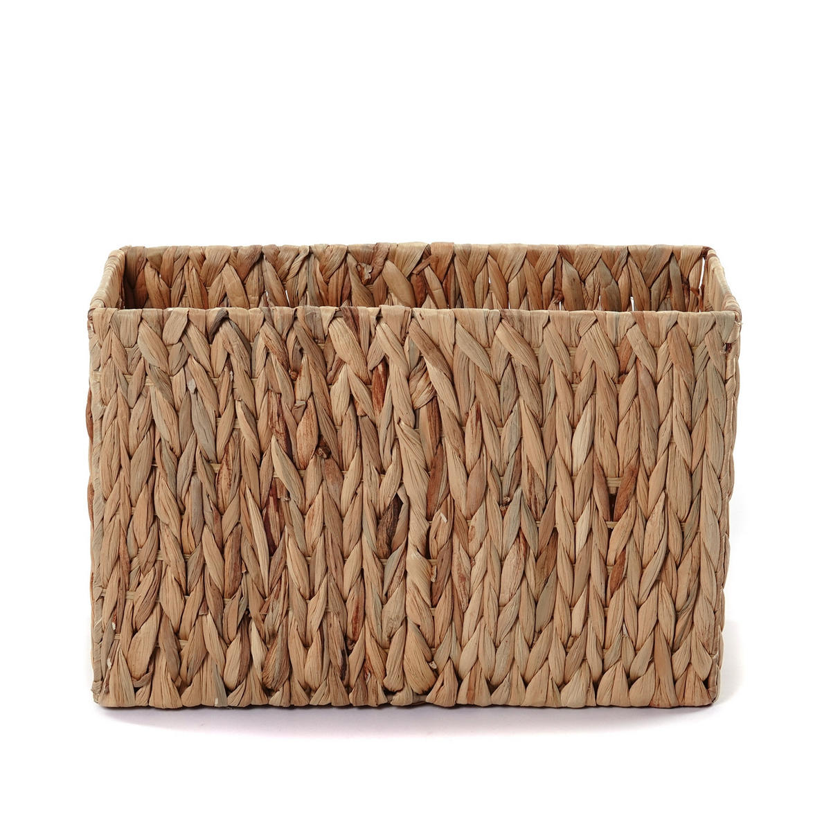 ZEITUNGSKORB Talia Wasserhyazinthe geflochten naturfarben - Naturfarben, Naturmaterialien (38/26/15cm) - CREEDWOOD