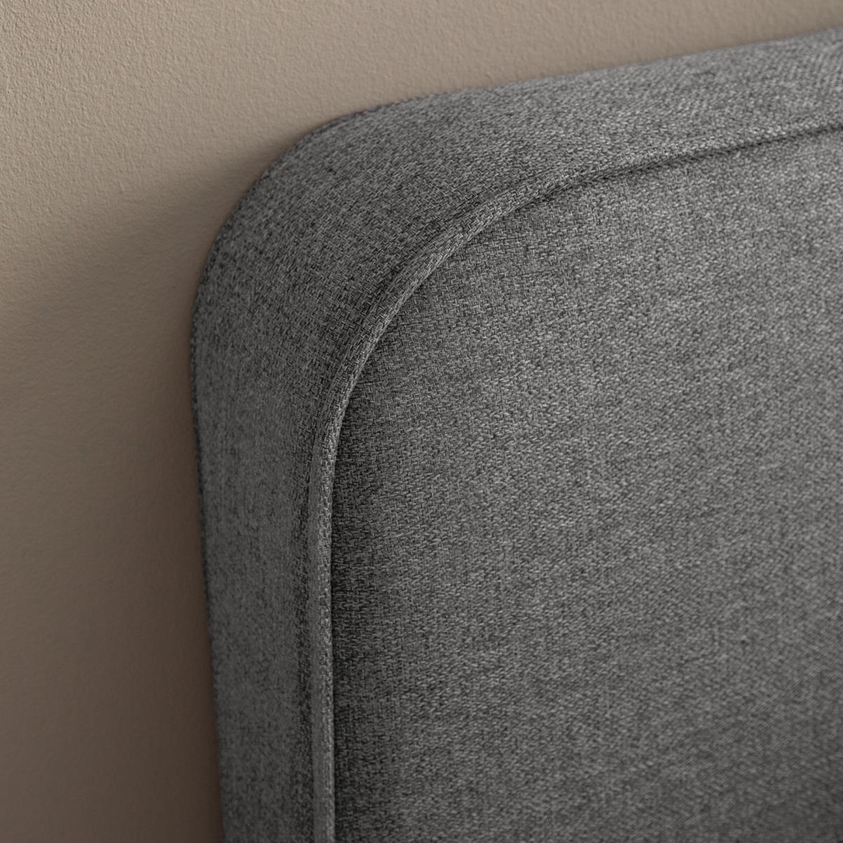 POLSTERBETT - Grau, Textil (140/200cm) - home24