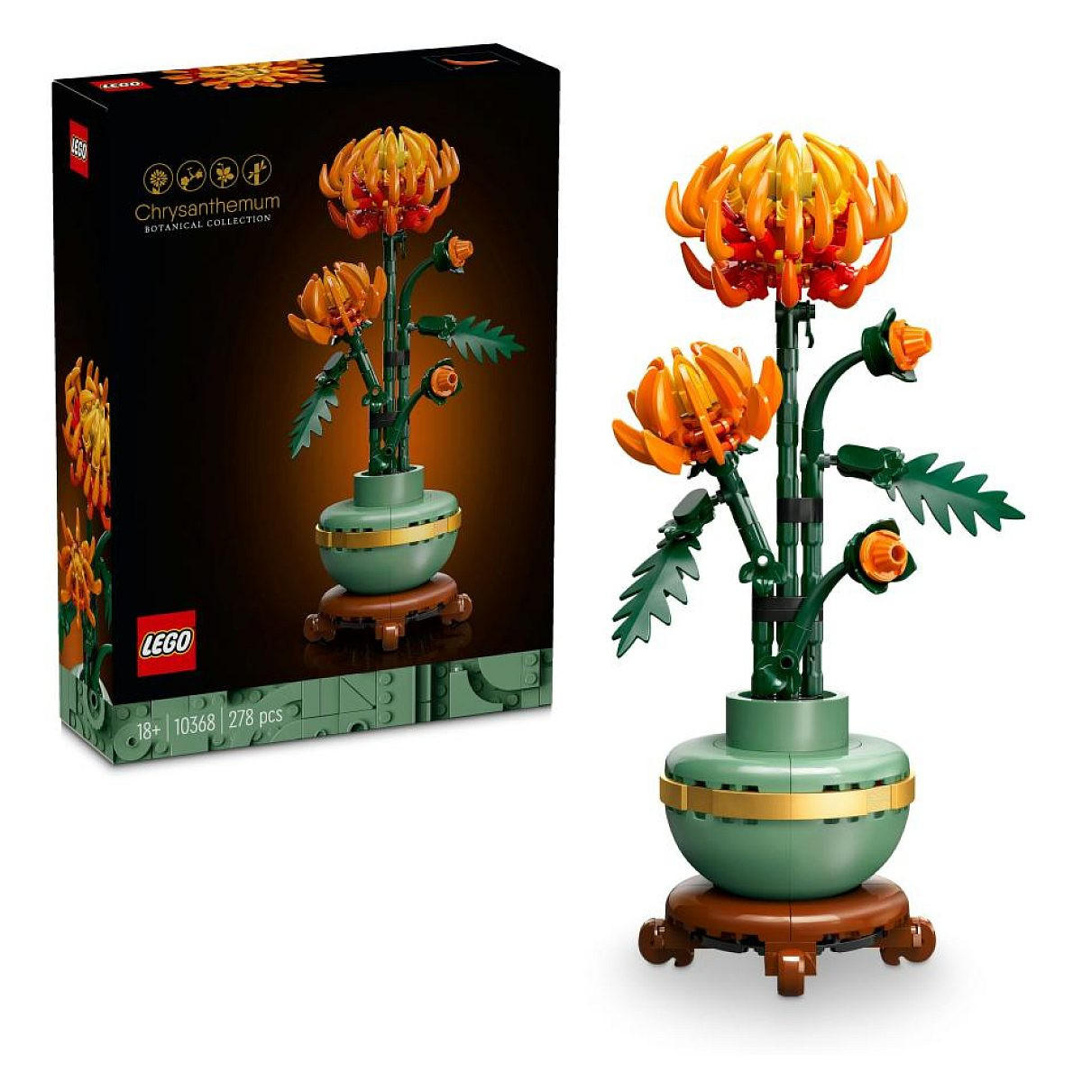 Lego Klemmbausteine Orange 6x26x19 cm