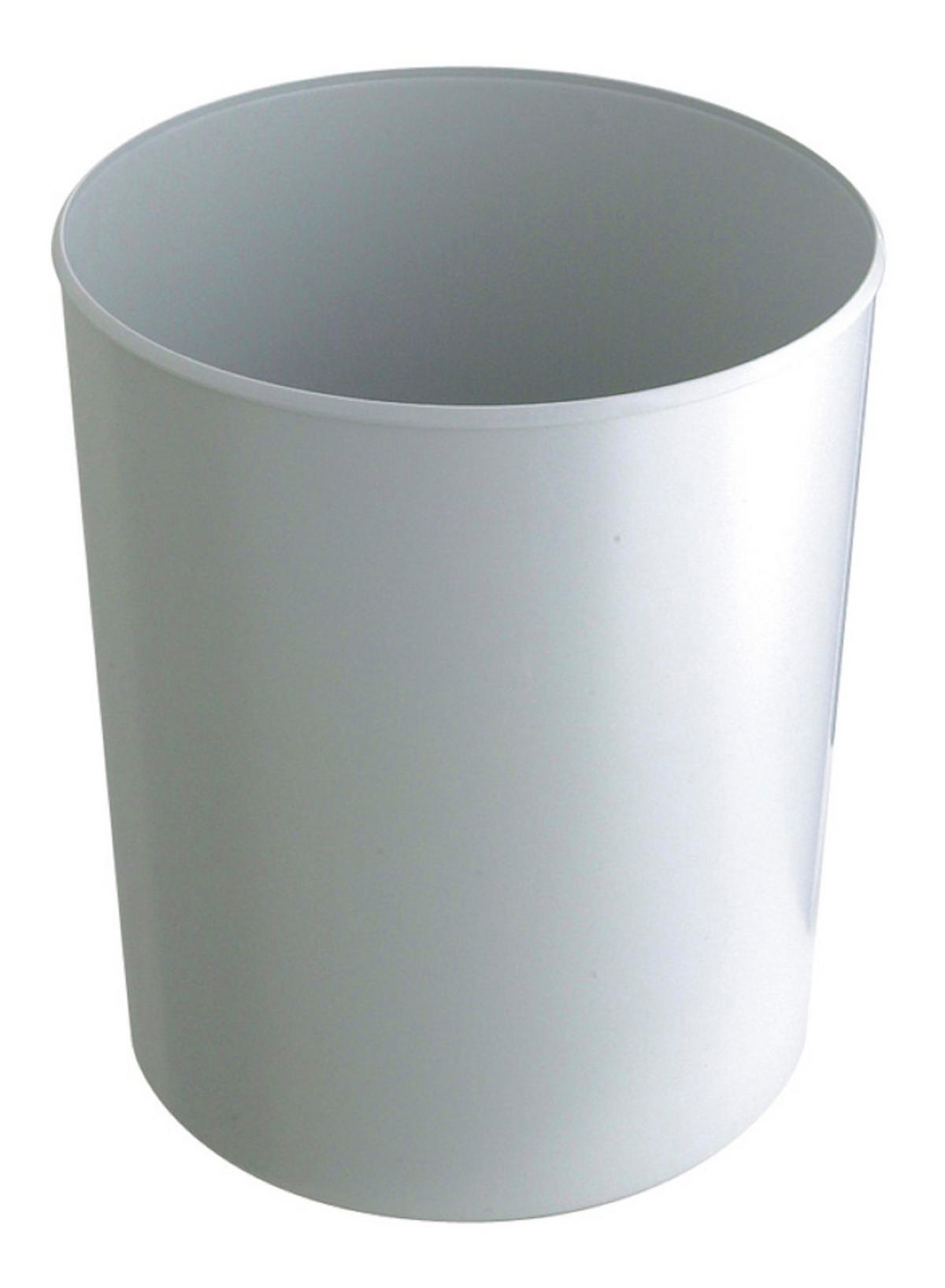 PAPIERKORB Aus Kunststoff 20 Liter 34x28,3 cm Grau - Grau, Metall (24/30/24cm) - PROREGAL