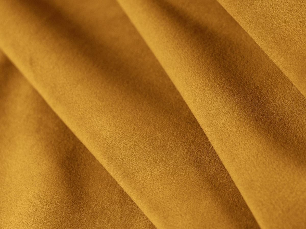 MODULARES-SOFA Bellis aus Samt gelb 2 Sitzplätze - Gelb, Textil (94/63/188cm) - Micadoni
