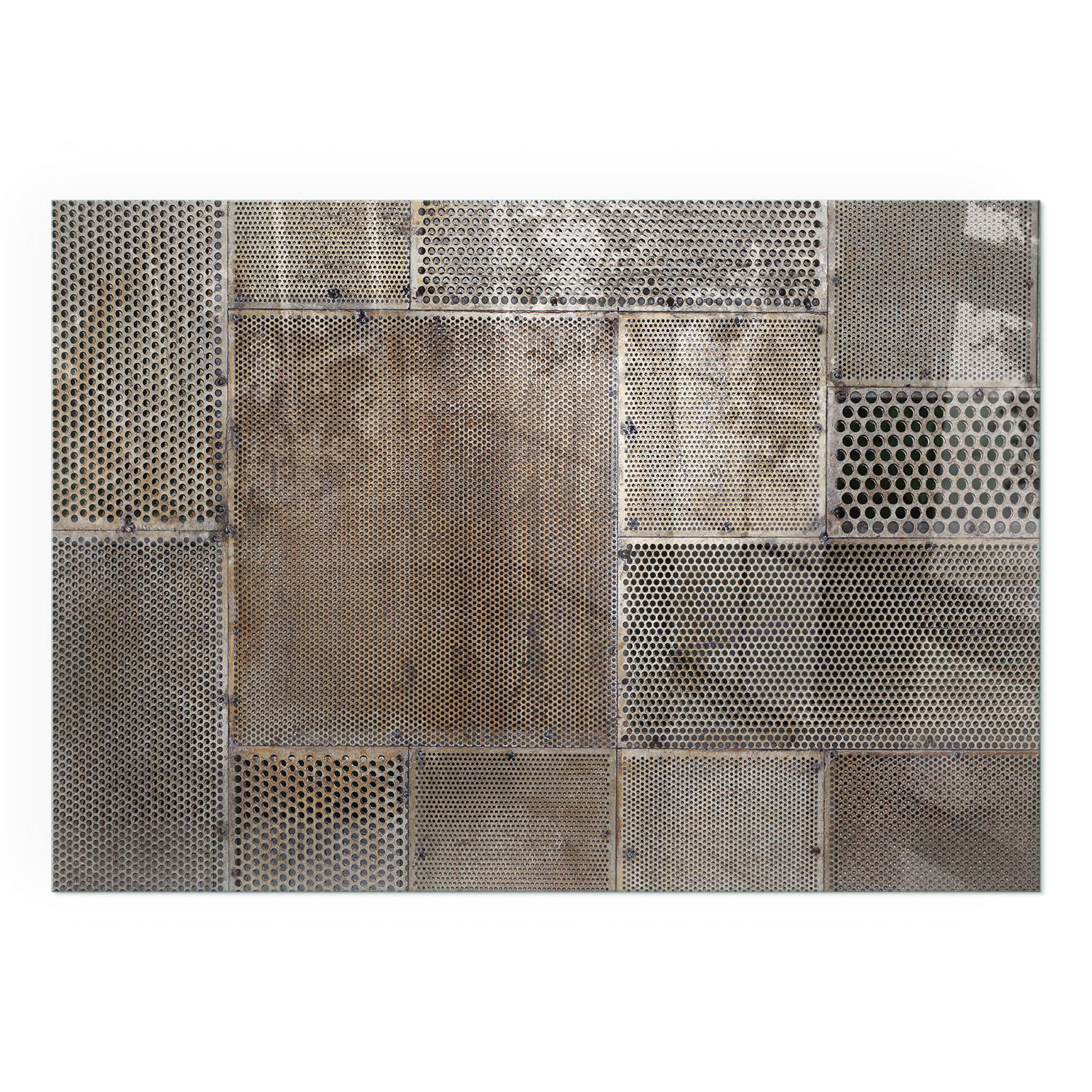 GLASPLATTE für Kamin 100x70 cm - Beige, Glas (100/70/0.4cm) - TULUP